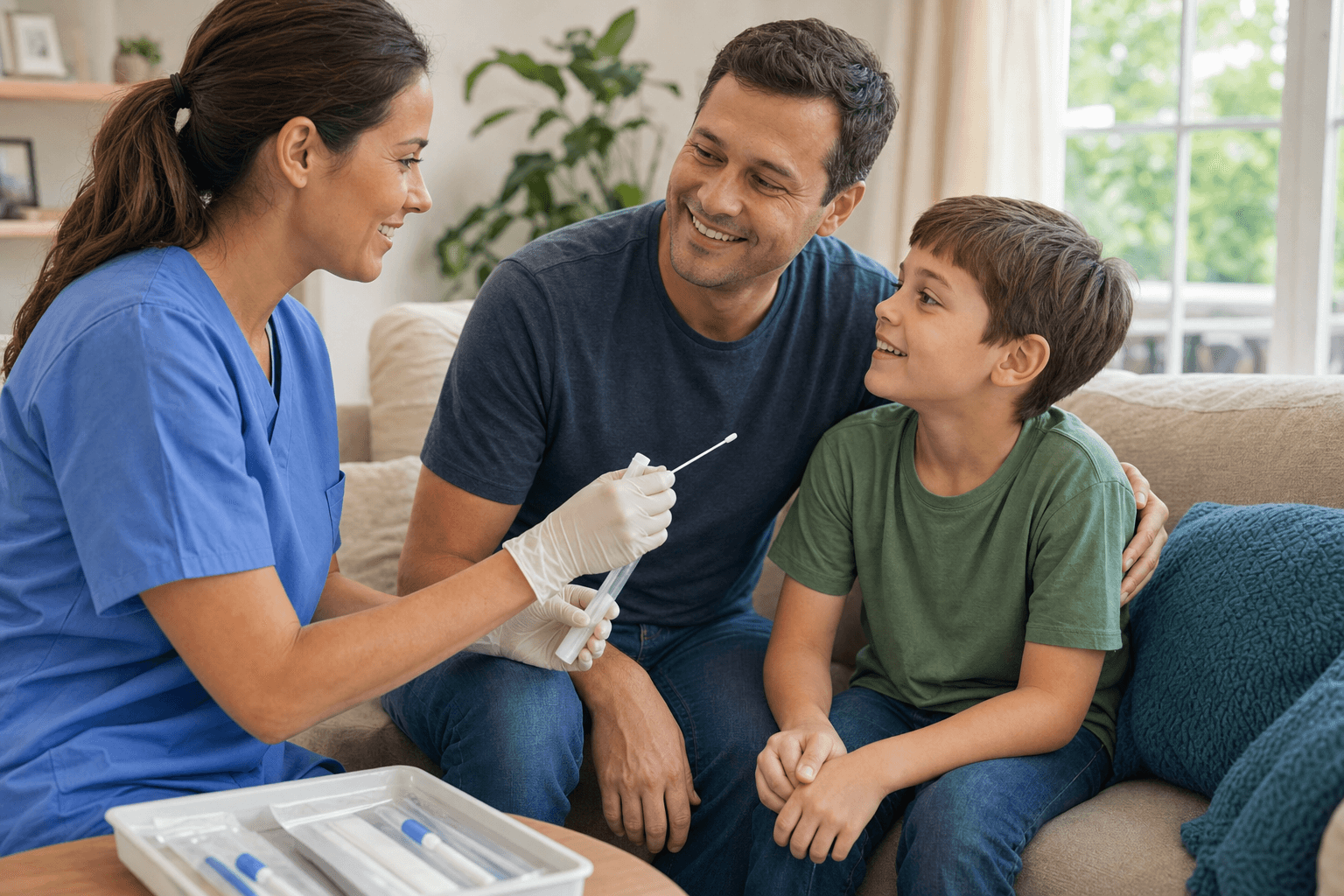 Discreet At-Home Paternity Test — private DNA testing at your home in the Greater Chicagoland area